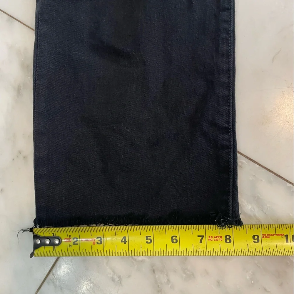 Levi's Women's Straight Leg Jeans - Black - Picture 5 of 8